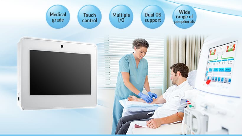 Advantech Launches HIT-507 7” Medical-Grade Healthcare Information Terminal for HMI Applications